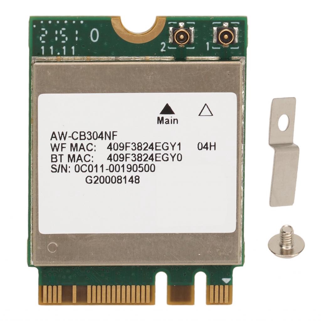 AW CB304NF RTL8821CE การ์ดเครือข่าย 433Mbps M.2 NGFF BT4.2 ร้อน