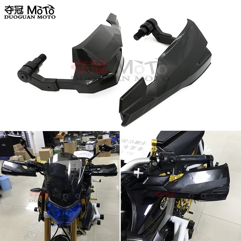 Jdmoto การ์ดแฮนด์บาร์ กันลม สําหรับ Yamaha MT-09 Tension Tracer MT07 MT125