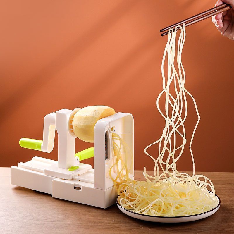 บะหมี่ฝอยมันฝรั่งน้ำตก, หม้อไฟฝอยยาวพิเศษ, ผักมือหมุน, แครอท, 1,000 ชิ้น, ม้วนขูด