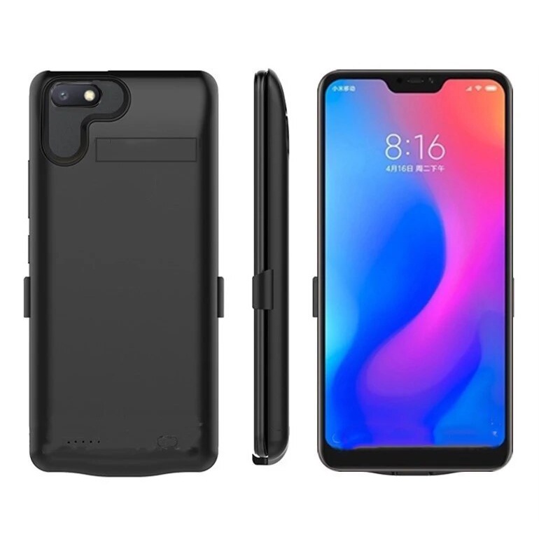 Battery Case For Xiaomi Mi A2 Lite Backup Power Bank Back clip battery Charger Case Power Case Redmi 6 Pro Charging