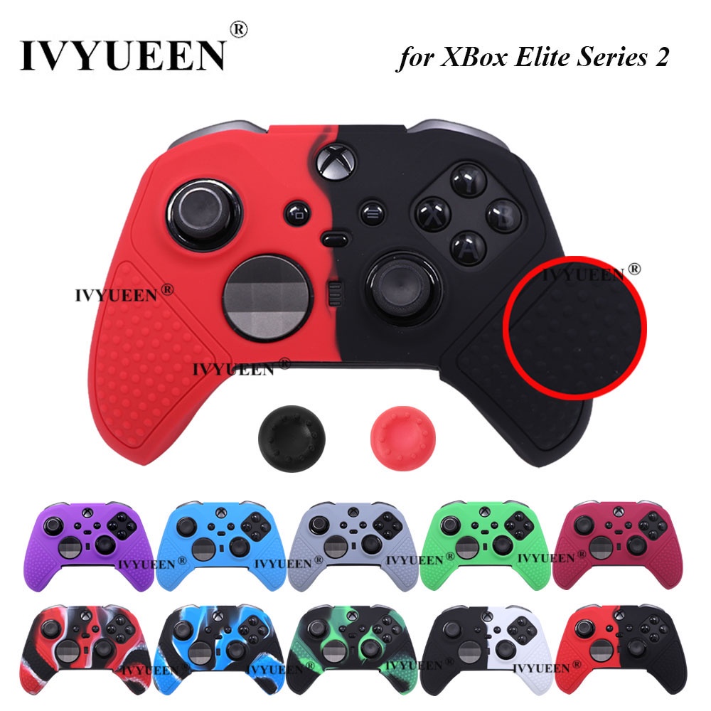 Ivyueen Anti-Slip Protective Skin สําหรับ XBox Elite Series 2 S2 Core Controller ซิลิโคนกรณี Grip Cover