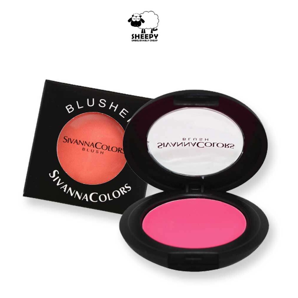 บลัชออน เนื้อสีโดดเด่น สีเข้มชัด Sivanna Blusher (SVN847)