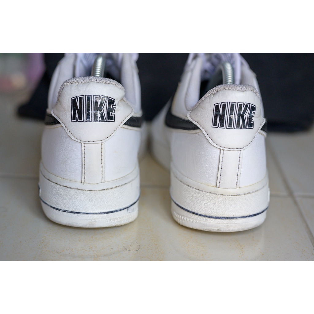 Nike_Air_Force_1_Low_White_Black_(2018)มือสองของแท้ รองเท้า Hot sales