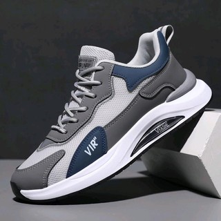 high quality men Running shoes light weight men sports shoes Korea  mesh leather shoes Breathable
