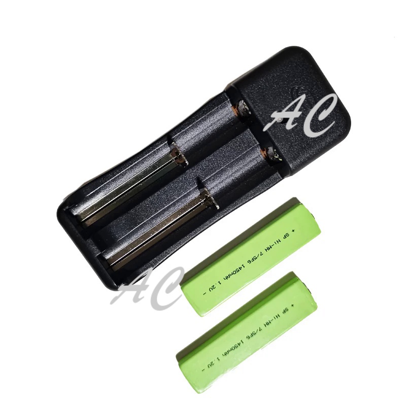 AC 7/5F6 67F6 Ni-Mh 1450mAh Chewing Gum Battery and 1.2V NIMH Battery Charger For Sony Walkman MD CD