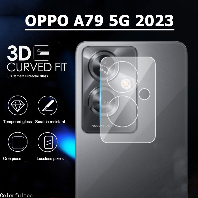 A79 5G ฟิล์มกันรอยกล้อง สำหรับ OPPO A79 5G ฟิล์มกระจกเลนส์กล้อง พร้อมส่ง 007
