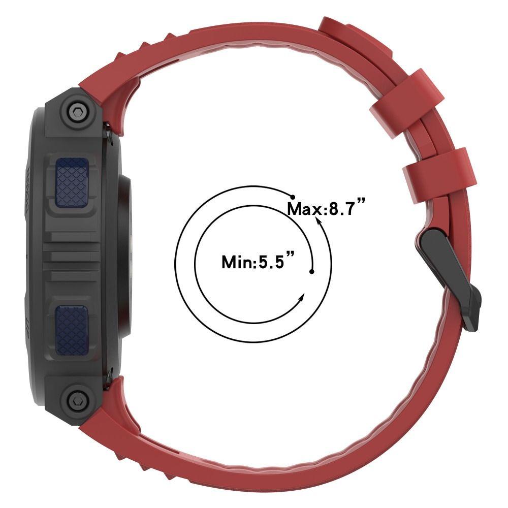 สายรัดซิลิโคน BREEZE, สายรัดข้อมือทดแทนอัจฉริยะ, นาฬิกาสร้อยข้อมือแบบนุ่มสําหรับ Amazfit Active Edge - รูปที่ 2