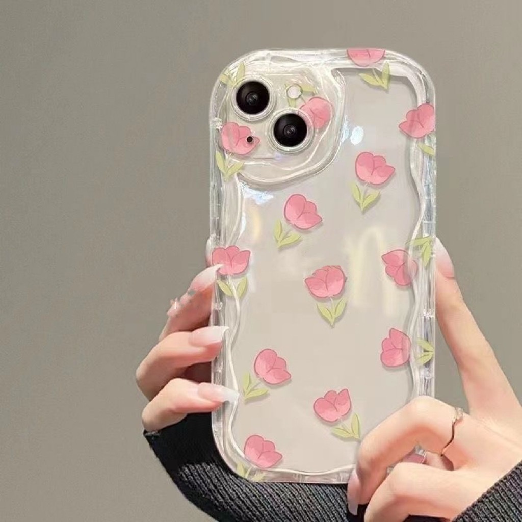 เคสโทรศัพท์มือถือ สาวน่ารัก นิ่ม ใส กันกระแทก กันรอยกล้อง สําหรับ iPhone 15 11 14 Pro 12 13 Mini XS Max X XR 7 8 Plus ราคา ถูกที่สุด ดีลบีเคเค แกลเลอรีภาพที่ 3