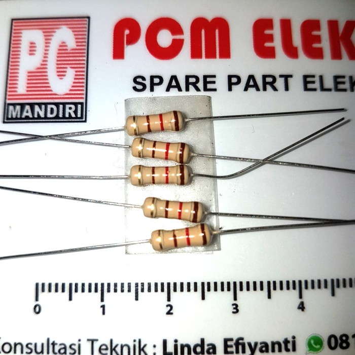 ตัวต้านทาน 0.50 1/2 W 120ohm 120R -BSS12