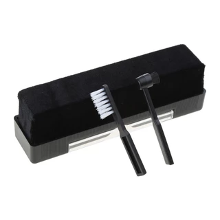 Baysli กํามะหยี่ Anti Static Vinyl Record Cleaner แปรงทําความสะอาดฝุ่นลบสําหรับแผ่นเสียง Turntable สําหรับ LP Vinyl Records