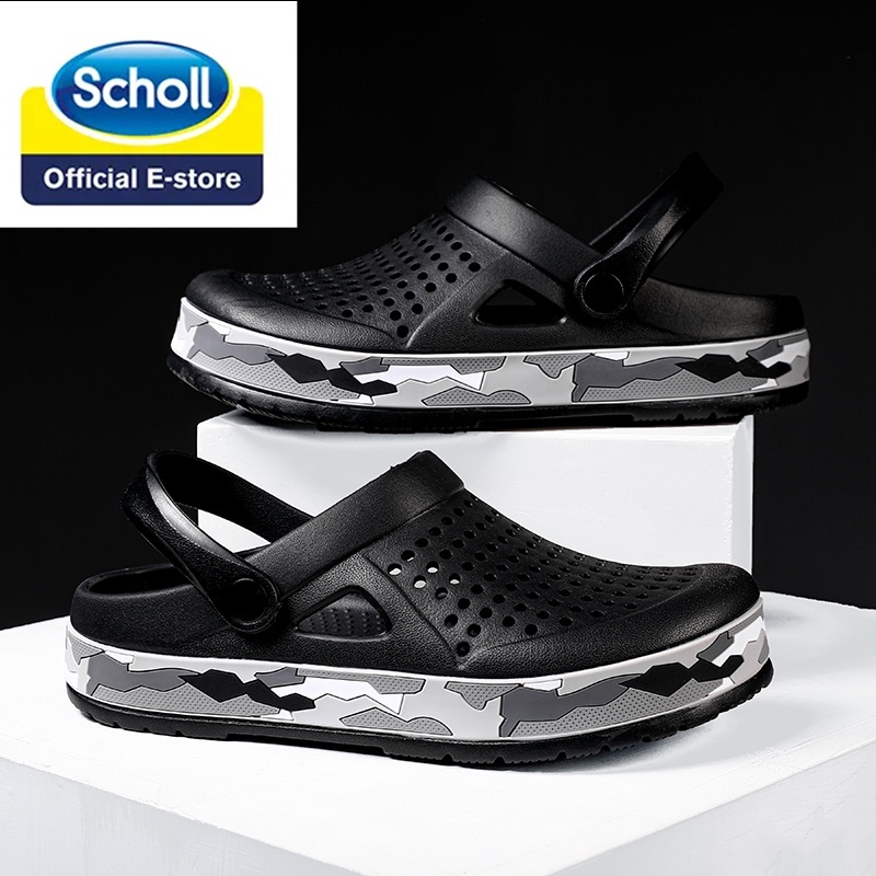 Scholl sandal men Scholl shoes ผู้ชาย Scholl รองเท้าแตะผู้ชาย scholl shoe Kasut Scholl