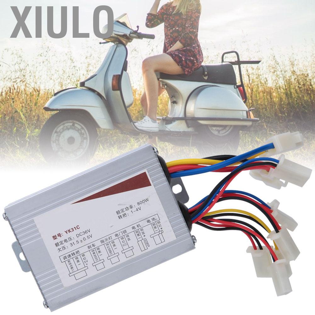 Xiulo 800W 36V สกู๊ตเตอร์มอเตอร์คอนโทรลเลอร์แปรง DC ความเร็วสำหรับจักรยานไฟฟ้า E-BIKE - รูปที่ 2