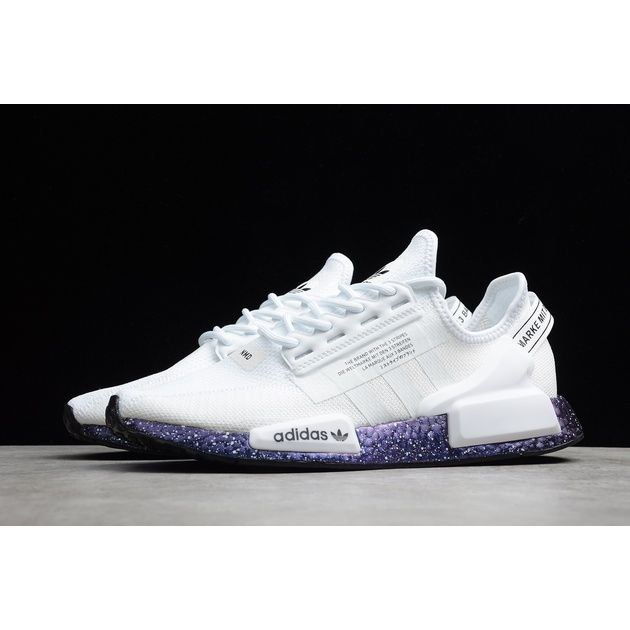 ♞,♘Adidas NMD_R1 V2 White Speckled GX5163 Sports Running ShoesPremium-36-45 EURO
