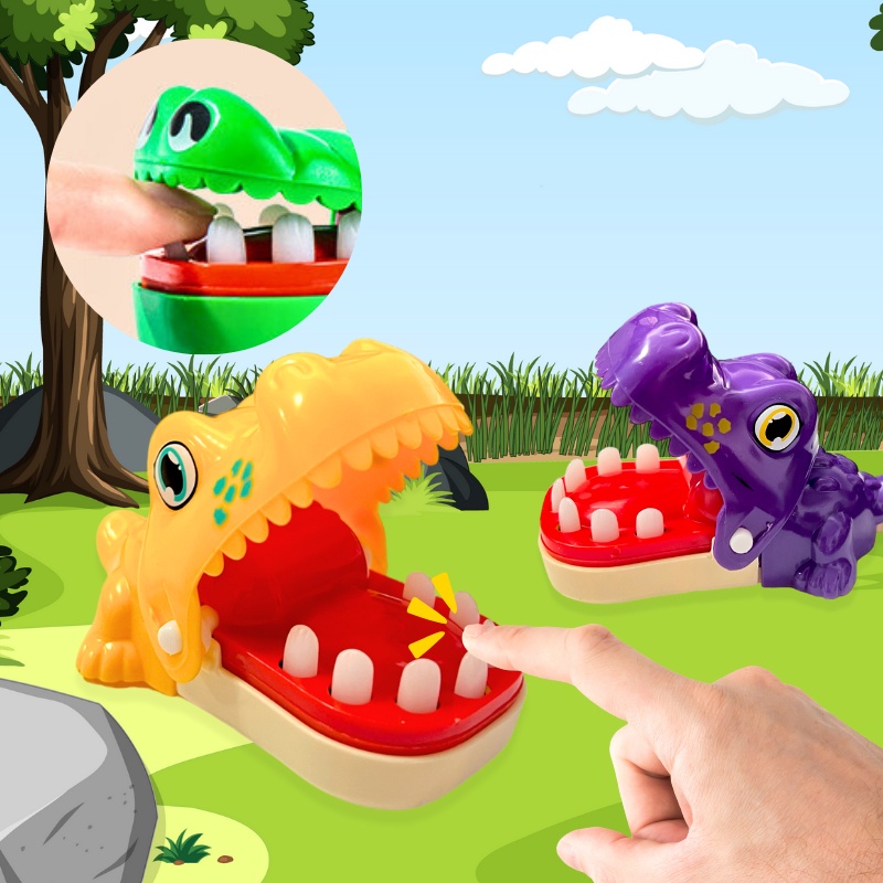 จระเข้งับนิ้ว ของเล่นเด็ก เกมส์ครอบครัว เกมจระเข้กัดนิ้วแสนสนุก crocodile biting finger Game