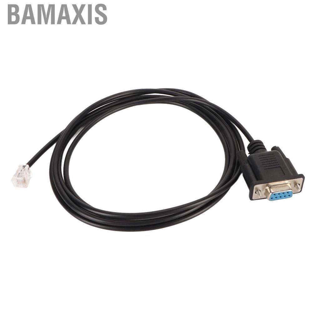 Bamaxis RS232 DB9Pin หญิง RJ11 RJ12 6P6C LAN เครือข่าย Serial สายเคเบิลคอนโซลสำหรับไดรฟ์ Sevo Leadsh
