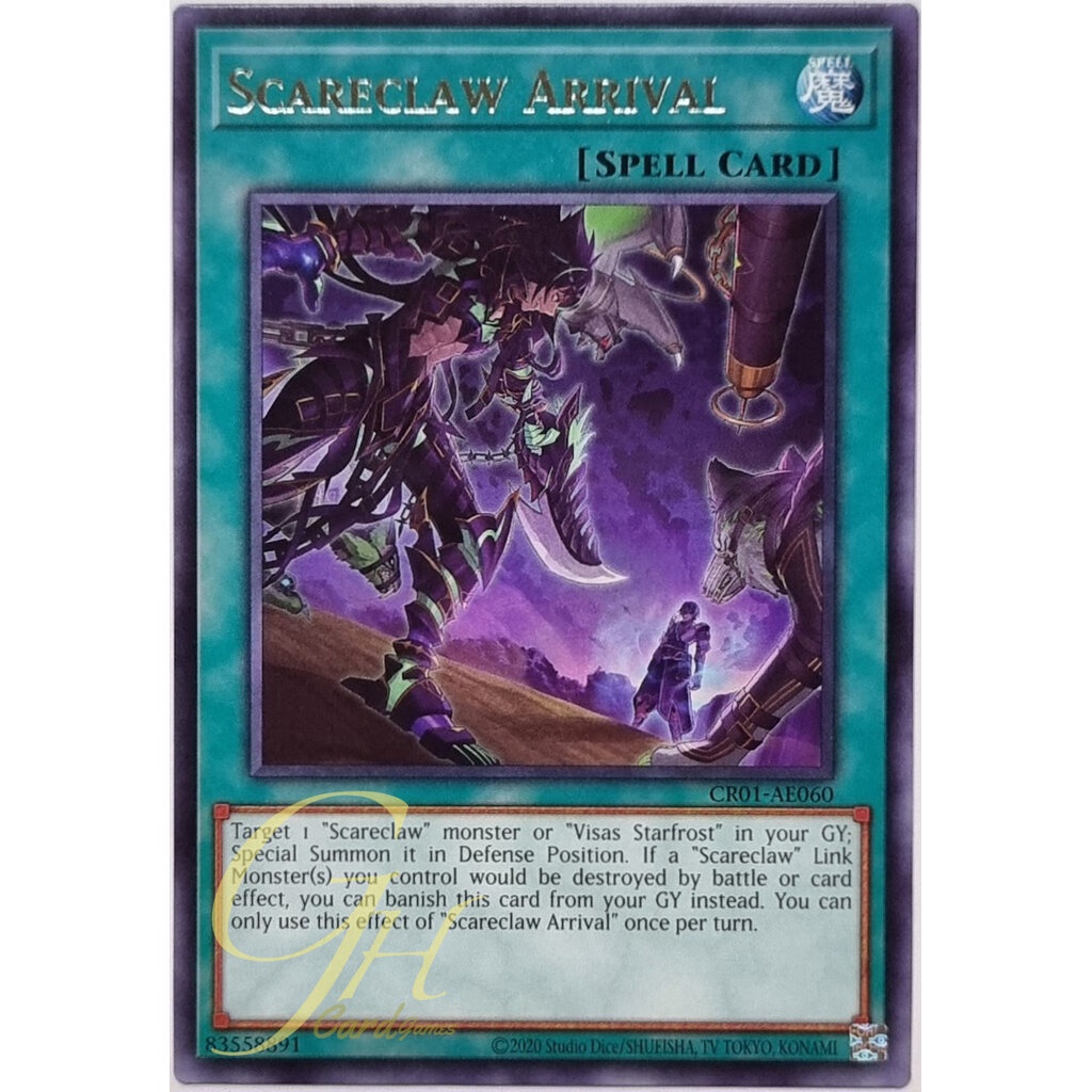 Yugioh [CR01-AE060] Scareclaw Arrival (Rare)