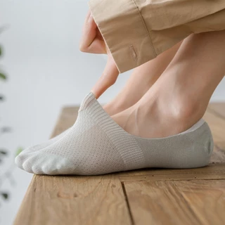 🌈พร้อมส่งจากไทย🧦ถุงเท้าผู้หญิง ข้อเท้ามองไม่เห็น มียางกันลื่น นุ่มบางเหมือนไม่ได้ใส่