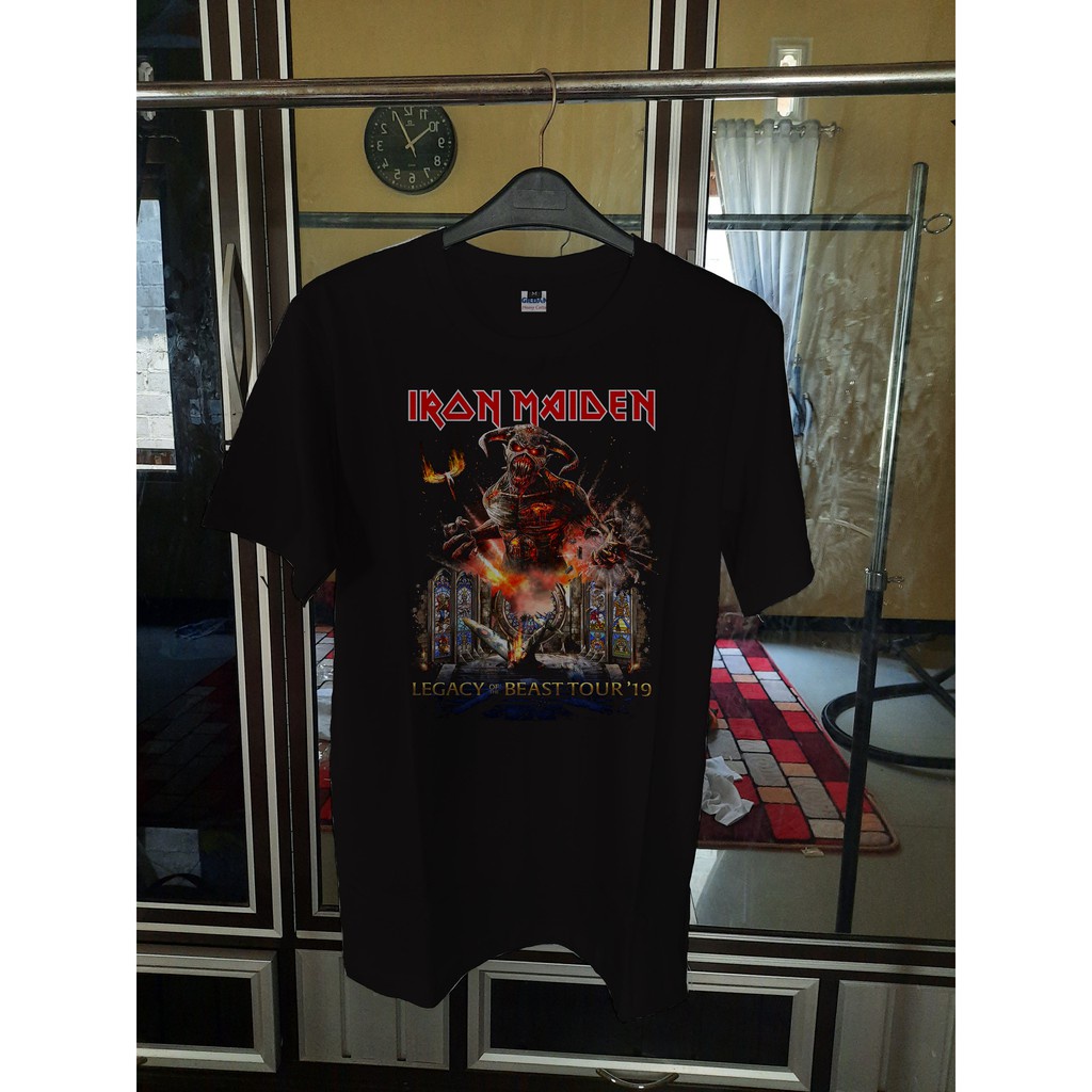 ดีมาก เสื้อยืด พิมพ์ลาย Iron Maiden legacy tour 2022 DISTRO สําหรับเด็ก