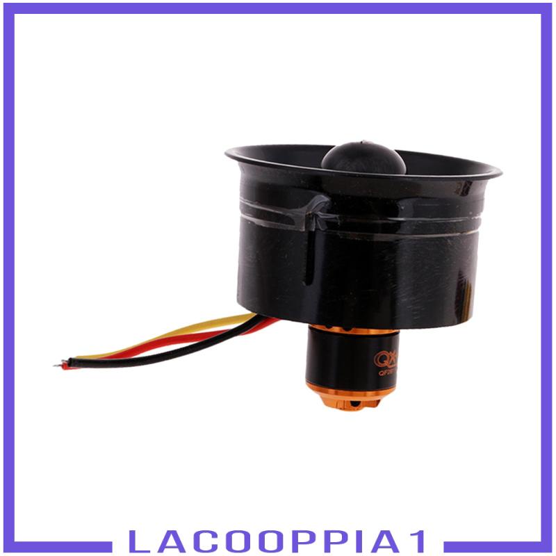 [Lacooppia1] พัดลมระบายความร้อน 64 มม. QF2611-4500KV | มอเตอร์ 5 สําหรับเครื่องบินบังคับ EDF Jet