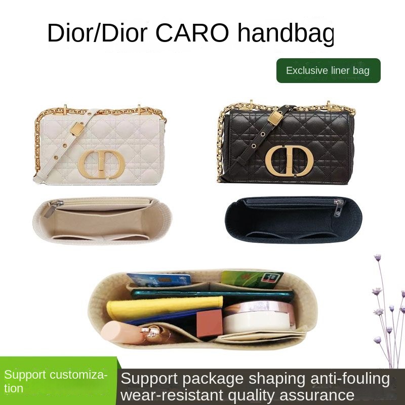 [ขายเฉพาะกระเป๋าซับ] กระเป๋าถือ Dior Dior caro ใบกลาง ขนาดเล็ก กลาง ขนาดใหญ่ พร้อมสายสะพาย สําหรับจัดเก็บของ