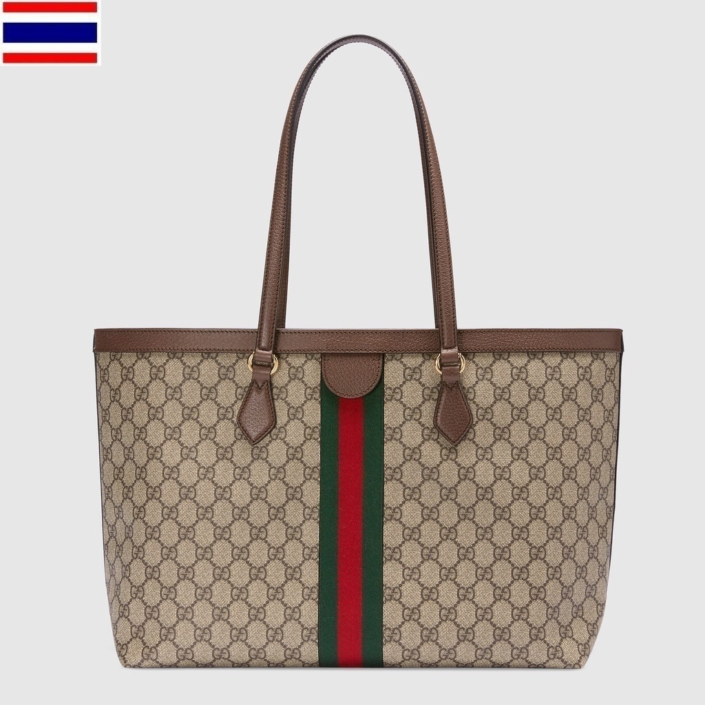 Gucci Ophidia Collection Medium GG Tote/กระเป๋าผู้หญิง/กระเป๋าถือ/Cros N2TX