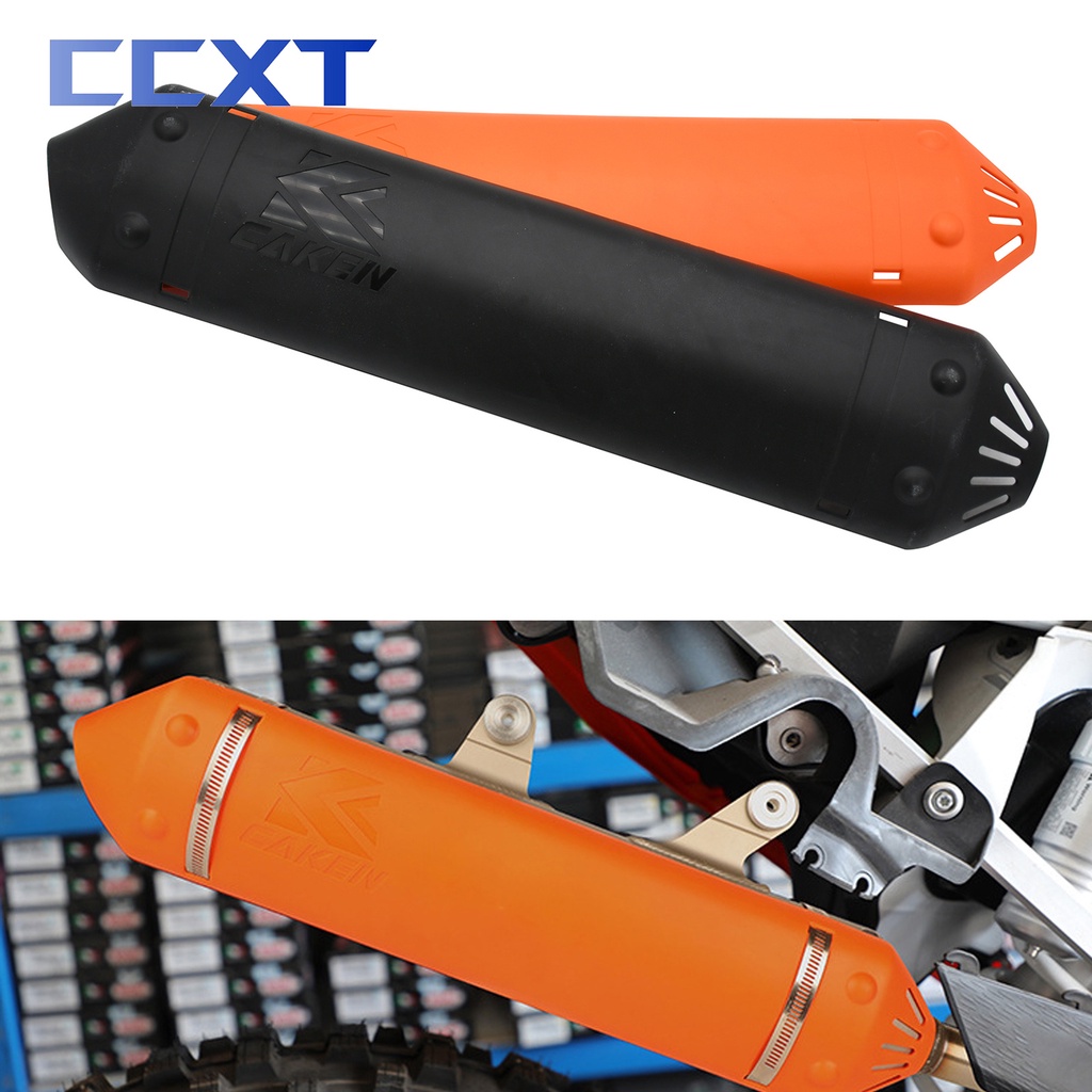 Ccxt ฝาครอบท่อไอเสียรถจักรยานยนต์วิบาก สําหรับ KTM XC250 XC300 EXC250 EXC300 TPI Husqvarna TE250/300 2020-2023