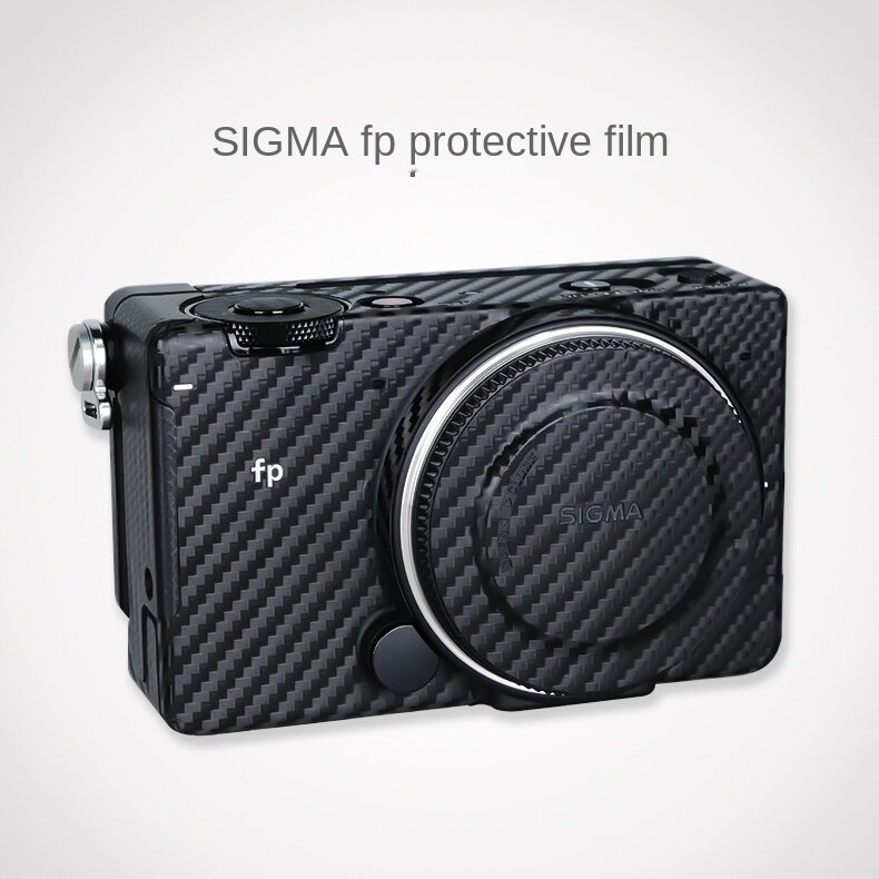 ฟิล์มสติกเกอร์คาร์บอนไฟเบอร์ ป้องกันกล้อง ลายพราง 3M สําหรับ SIGMA fp