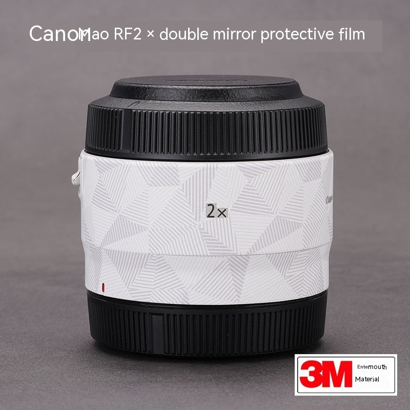 สติกเกอร์ฟิล์ม ผิวด้าน ป้องกันเลนส์กล้อง สําหรับ Canon RF 2x 2x 3M