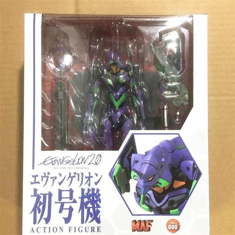 ตุ๊กตาฟิกเกอร์ eva Neon Genesis Evangelion 080 ข้อต่อขยับได้