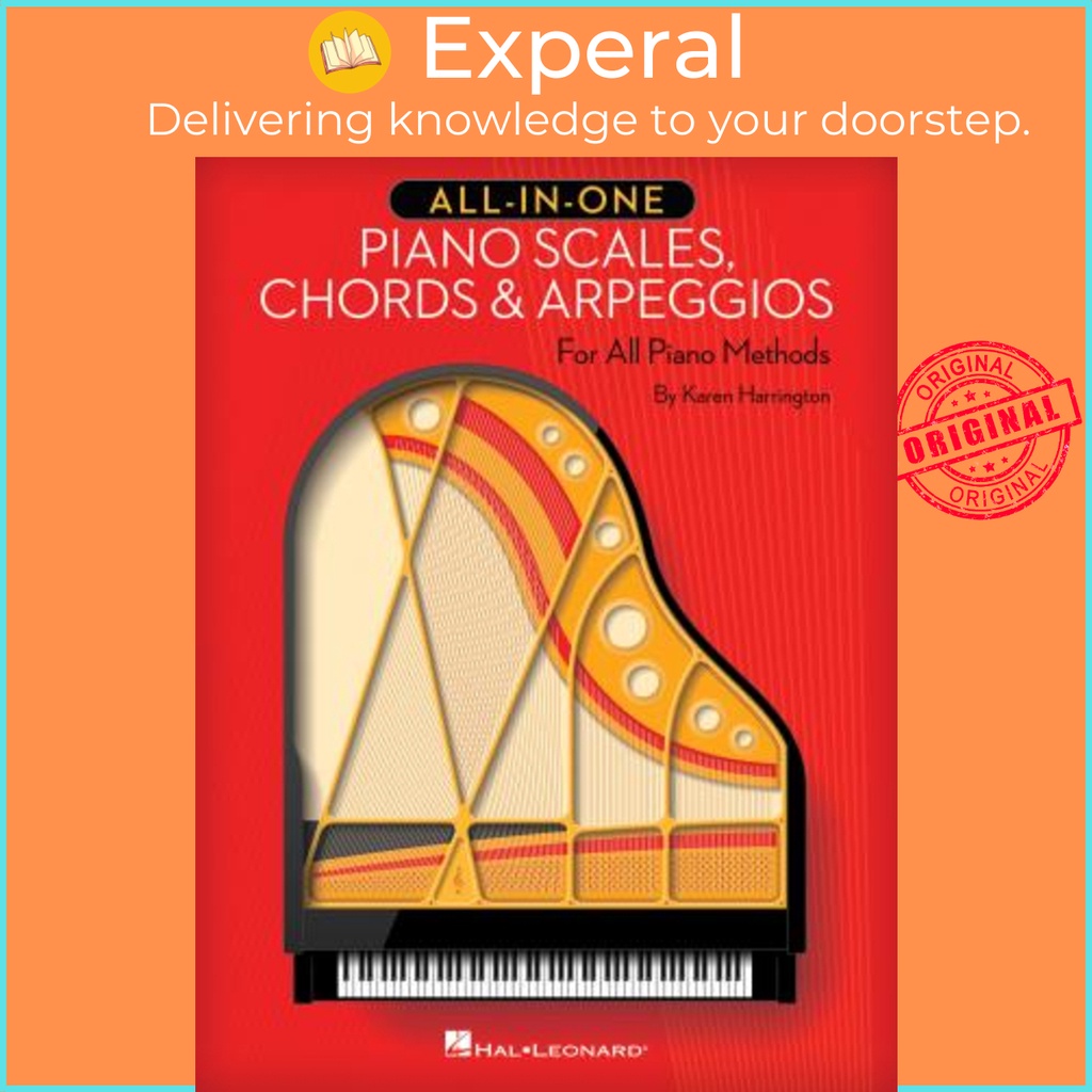 All-In-One Piano Scales, Chords & Arpeggios : For All Piano Methods โดย Karen Harrington (US edition