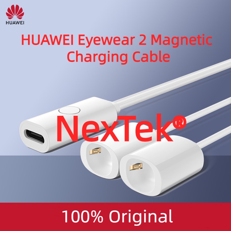 แท้100% HUAWEI Eyewear 2 Magnetic Charging Cable HUAWEI Eyewear 2 สายชาร์จแม่เหล็กแว่นตาอัจฉริยะสายชาร์จ Huawei Smart Glasses 2 สายชาร์จแม่เหล็ก