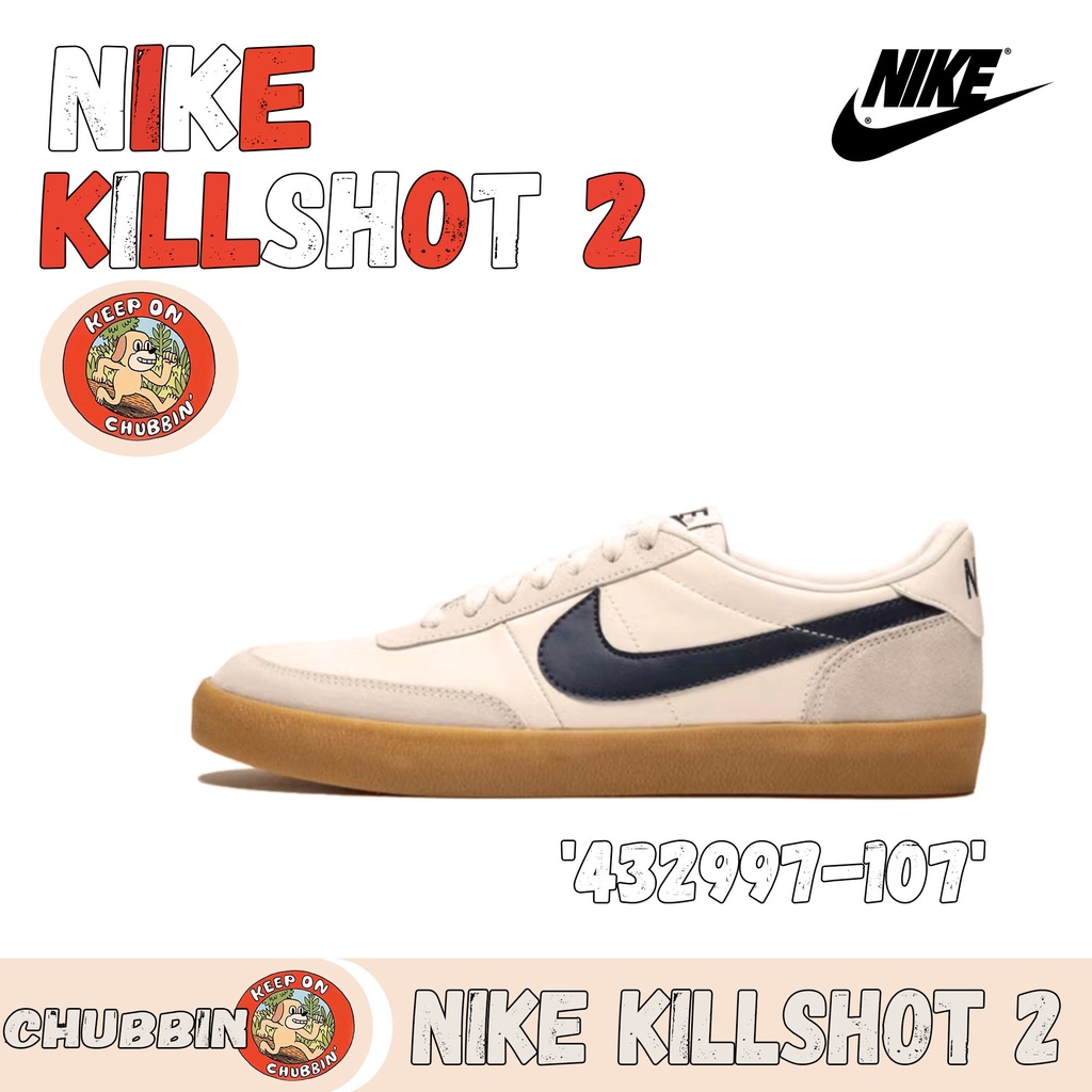 มของแท้ J.Crew x Nike Killshot 2 "Midnight Navy" พร้อมกล่อง