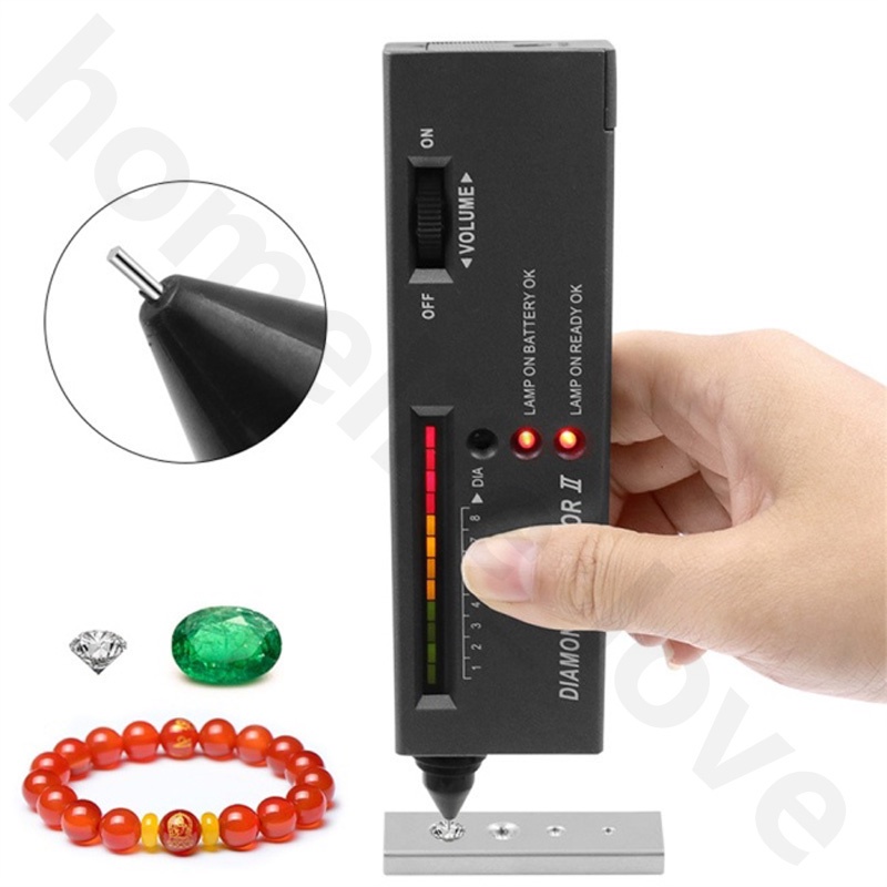 เครื่องตรวจเพชร ที่ตรวจเพชร ปากกาตรวจเพชร ตรวจเพชรปลอม Diamond selector ตรวจอัญมณี เครื่องประดับ ค่าความแม่นยำ100%
