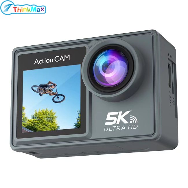 ของแท้ 100% !! กล้องแอคชั่น 5K 30FPS 48MP WiFi กันน้ํา 30 เมตร 2 นิ้ว 1080P HD หน้าจอสัมผัส สําหรับเล่นกีฬา