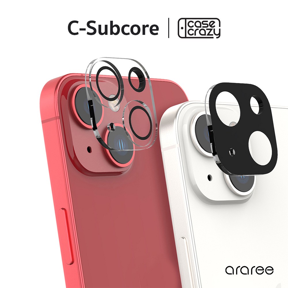 ARAREE  C-Subcore Full Cover กระจกกันเลนส์กล้อง ไอโฟน 14 / 14 Plus / 14 Pro / 14 Pro Max