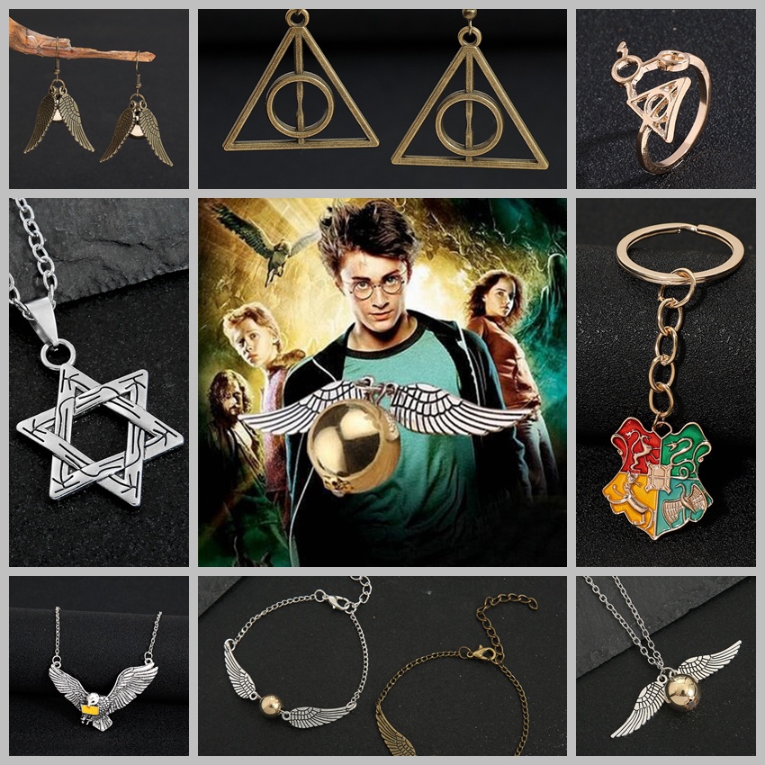 สร้อยคอทองคํา Harry Potter Snitch ของขวัญที่สมบูรณ์แบบสําหรับแฟนๆที่รักโจรบินชื่อดัง