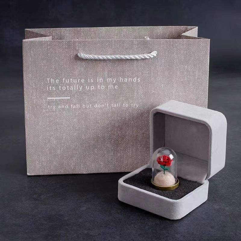 Hot# Spot# the Eternal Rose Glass Cover Series Birthday Gift for Girlfriend Valentine's Day Girlfriends Love.Q - รูปที่ 5