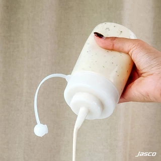 Jasco ขวดซอสปากกว้าง (มีจุกปิด) Wide Mouth Squeeze Dispensers With Cap