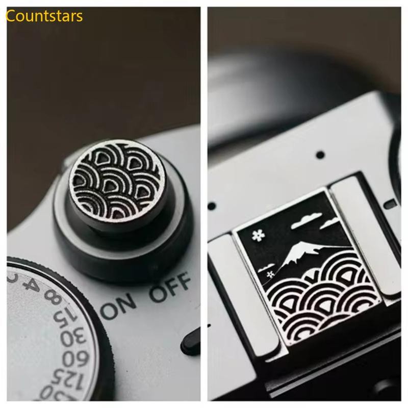 Cou Metal Hot Shoe Cover Caps Remote Shutter Camera Protection Accessory