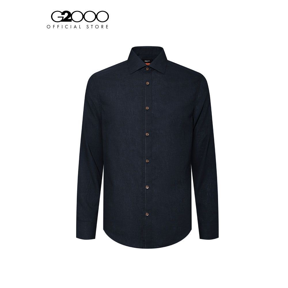 G2000 เสื้อเชิ้ตแขนยาวลำลอง สำหรับผู้ชาย รุ่น 4612991277 NAVY