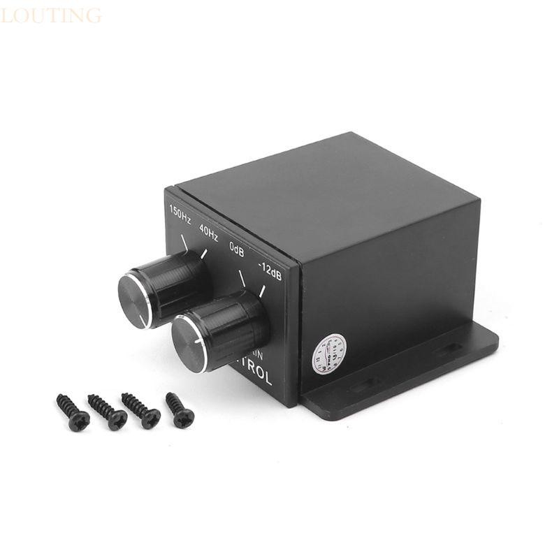 Car  Regulator Amplifier Bass Subwoofer Stereo Equalizer Controller 4 RCA