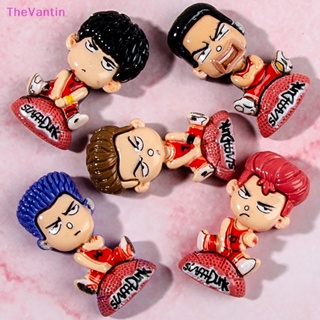 Thevantin ฟิกเกอร์การ์ตูนอนิเมะ SLAM DUNK Hanamichi Sakuragi ของเล่น ของขวัญ สําหรับตกแต่งบ้าน 5 ชิ้น