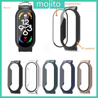 Mojito กันชนกันรอยหน้าจอ สําหรับ Mi Band 7 Watch PC Hard Shell