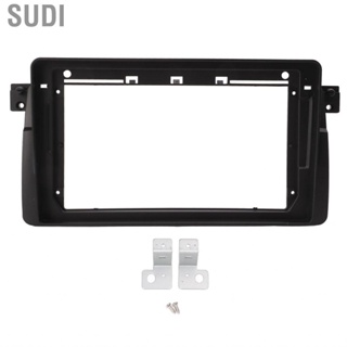 Sudi Car  Fascia Dash Stereo Install Kit ABS Plastic Long Durability Wearproof Antiscratch for 3 Series E46 1998-2005