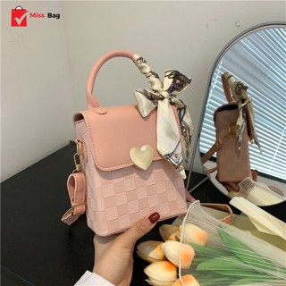 【พร้อมส่ง】miss bag fashon กระเป๋าผู้หญิง กระเป๋าสะพายข้าง กระเป๋าแฟชั่น รุ่น D-1477