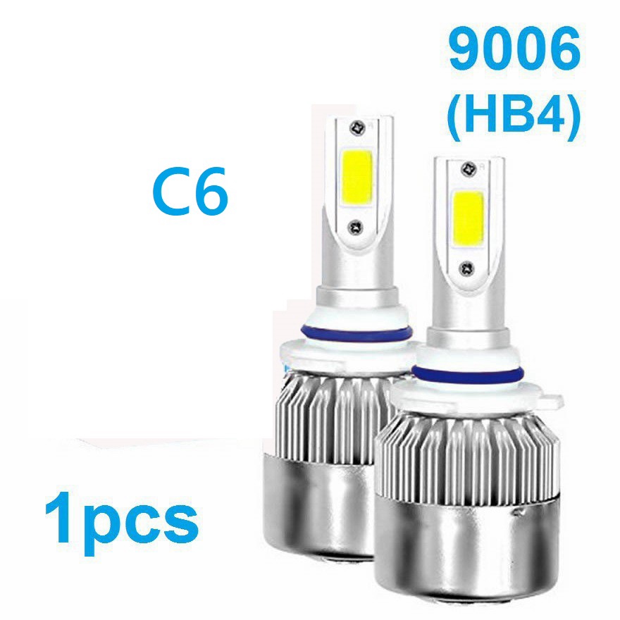 C6 LED 36W รถ COB CHIPS HB4 9006 แสง