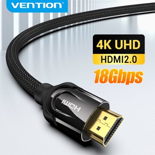 Vention สาย HDMI 4K / 60HZ HDMI 2.0 สายเคเบิลแยก สําหรับ Mi Box HDTV HDMI 2.0 สายสัญญาณเสียงสวิทช์อะแดปเตอร์ สําหรับ Xiaomi PS4 สายเคเบิล HDMI