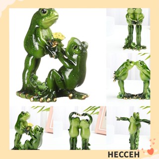 Hecceh ตุ๊กตากบ สร้างสรรค์ ของขวัญ สําหรับตกแต่งบ้าน รถยนต์ ภูมิทัศน์