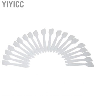 Yiyicc 20pcs Mini Cosmetic Spatula Multipurpose Transparent Facial   For Hbh