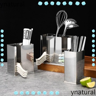 Ynatural ที่วางตะเกียบ ช้อนส้อม สเตนเลส ทนทาน สําหรับร้านอาหาร ห้องครัว